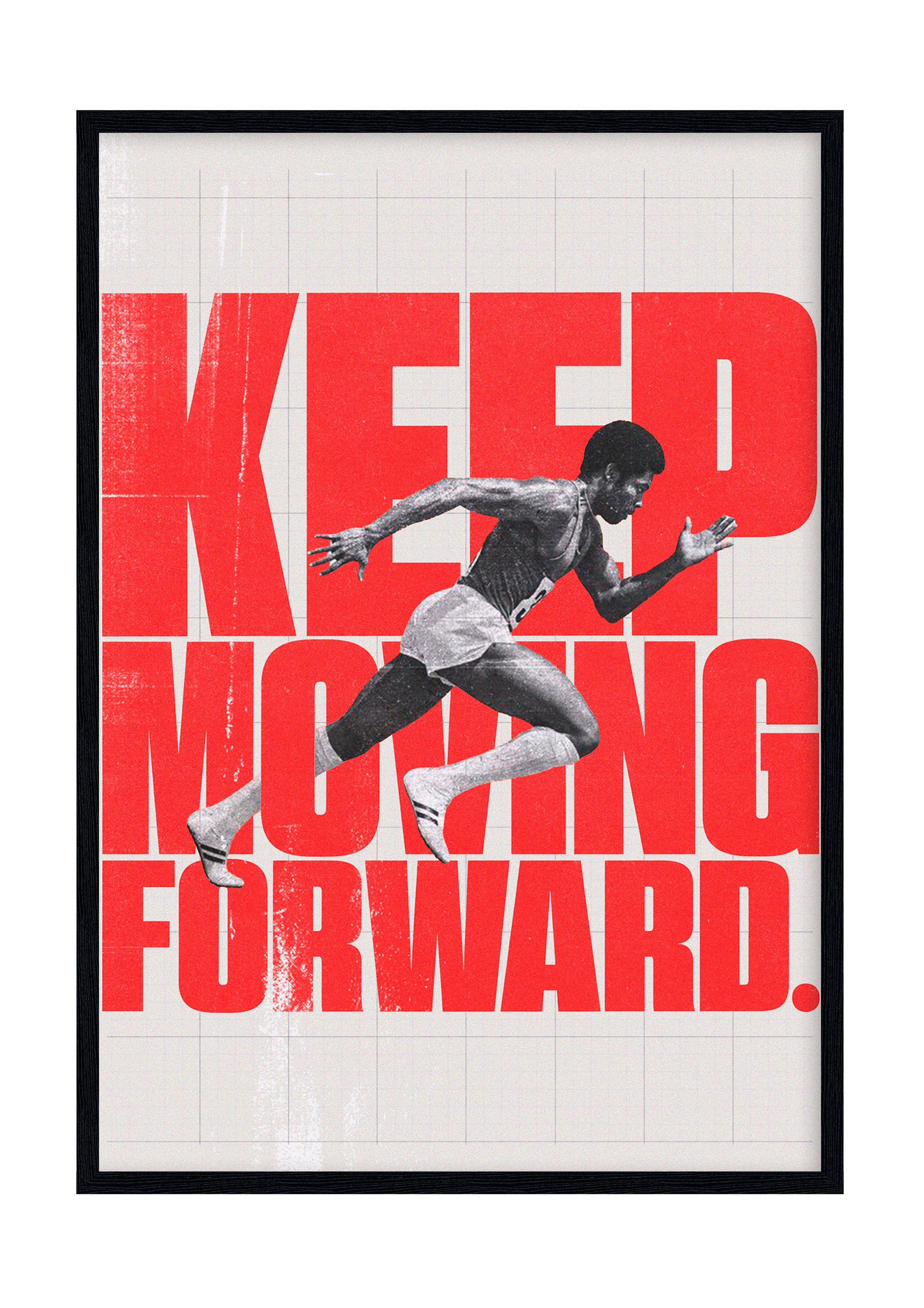 Keep Moving Forward (Red)