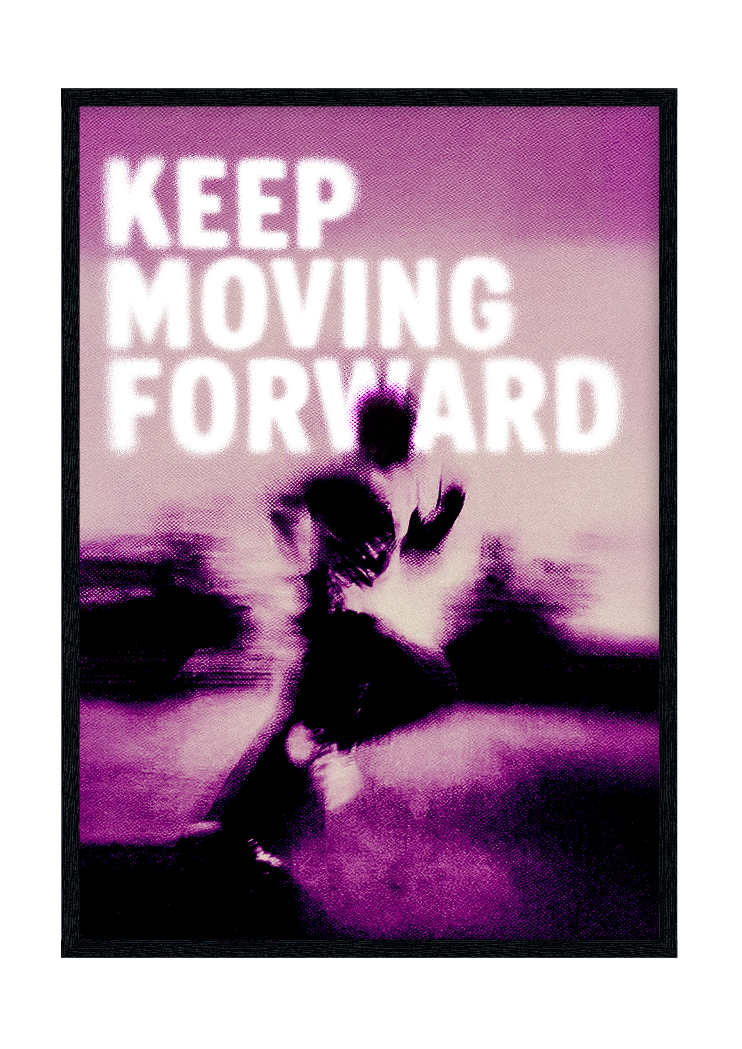 Keep Moving Forward (Purple)
